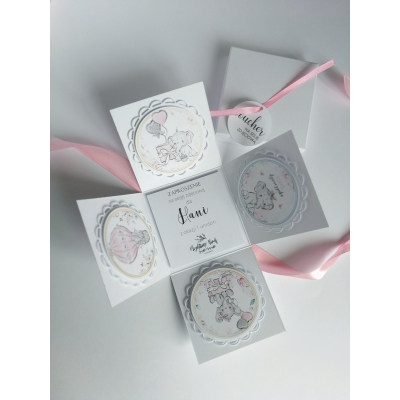 Zaproszenie na sesje fotograficzna z personalizacją - box